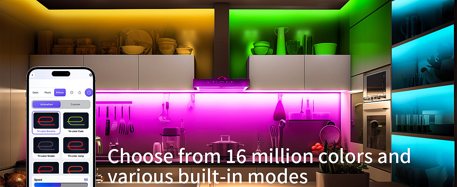 Colors and lighting modes